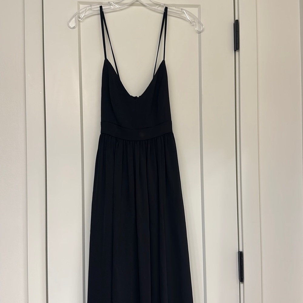 J Crew Black Maxi Dress - Size 2 - Black